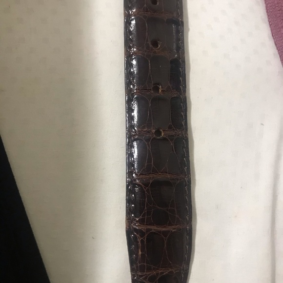 Genuine crocodile belt - Picture 5 of 5